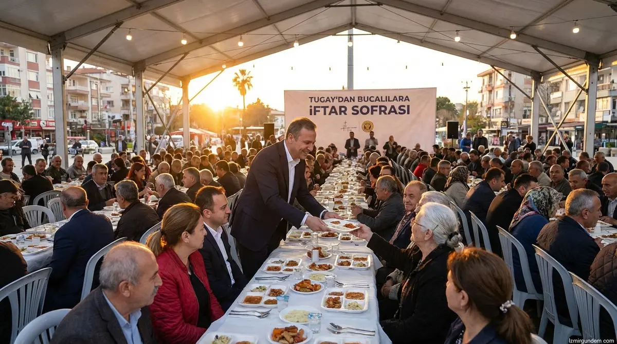 Tugay'dan Bucalılara İftar Sofrası