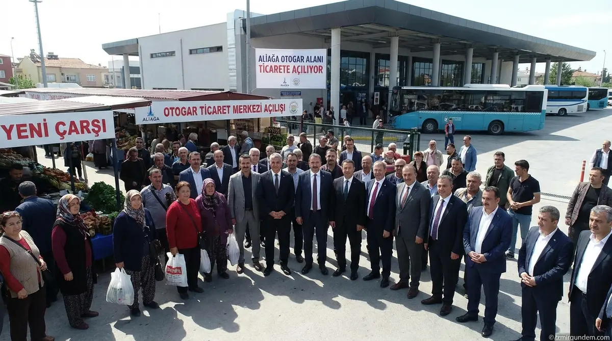 Aliağa Otogar Alanı Ticarete Açılıyor
