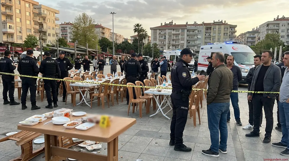Bayraklı'da İftar Hazırlığında Bıçaklı Saldırı
