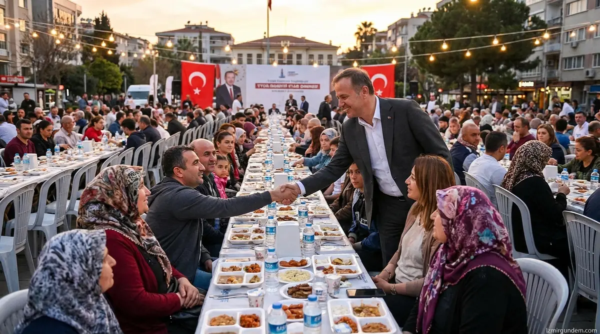 Tugay ve Menderesliler İftar Sofrasında Buluştu