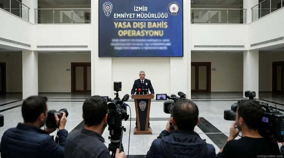 İzmir'de Yasa Dışı Bahis Operasyonu: 73 Gözaltı