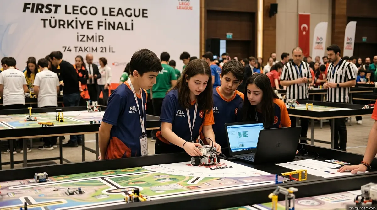 FIRST LEGO League Türkiye Finali İzmir'de: 21 İlden 74 Takım...
