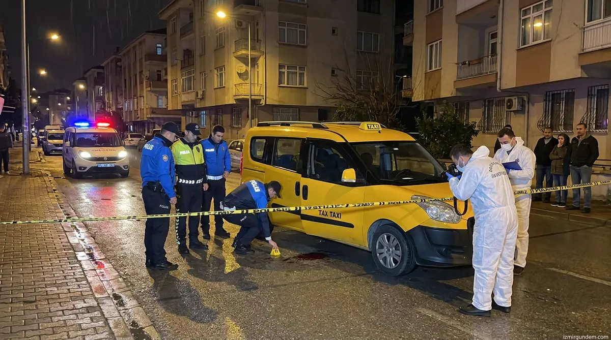İzmir'de Taksici Cinayeti: Ücret Tartışması Kanlı Bitti