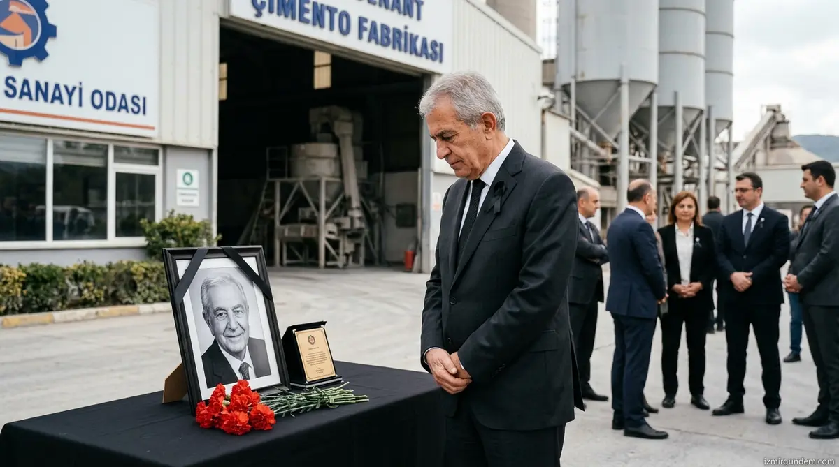 İzmir Sanayisi Yasta: Çimento Sektörünün Duayeni Öner...