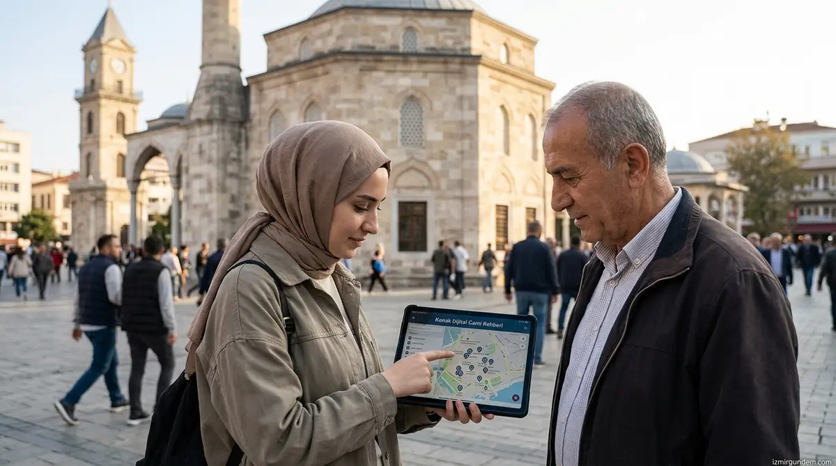 Konak’ın Tarihi Camileri Dijital Rehberle Dünyaya Açılıyor