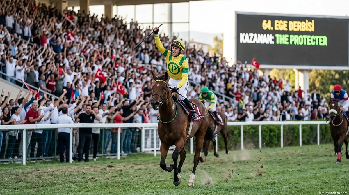 64. Ege Derbisi'nde Zafer The Protecter'ın: İzmir'de Dev Ödül!
