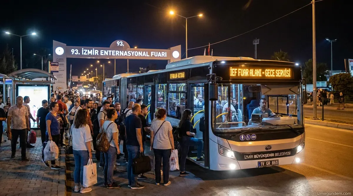 İEF İçin Toplu Ulaşımda Gece Seferberliği Başladı