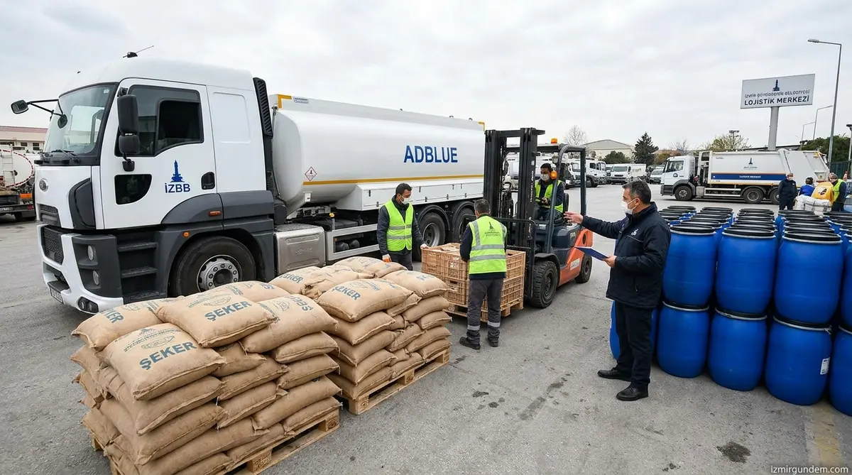 İZBB'den dev alım: 100 bin kilo şeker ve 80 bin litre Adblue
