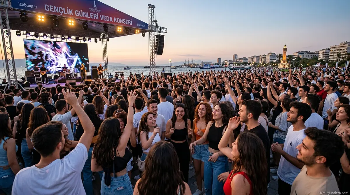 İzBBŞT Gençlik Günleri Ücretsiz Konserle Veda Ediyor