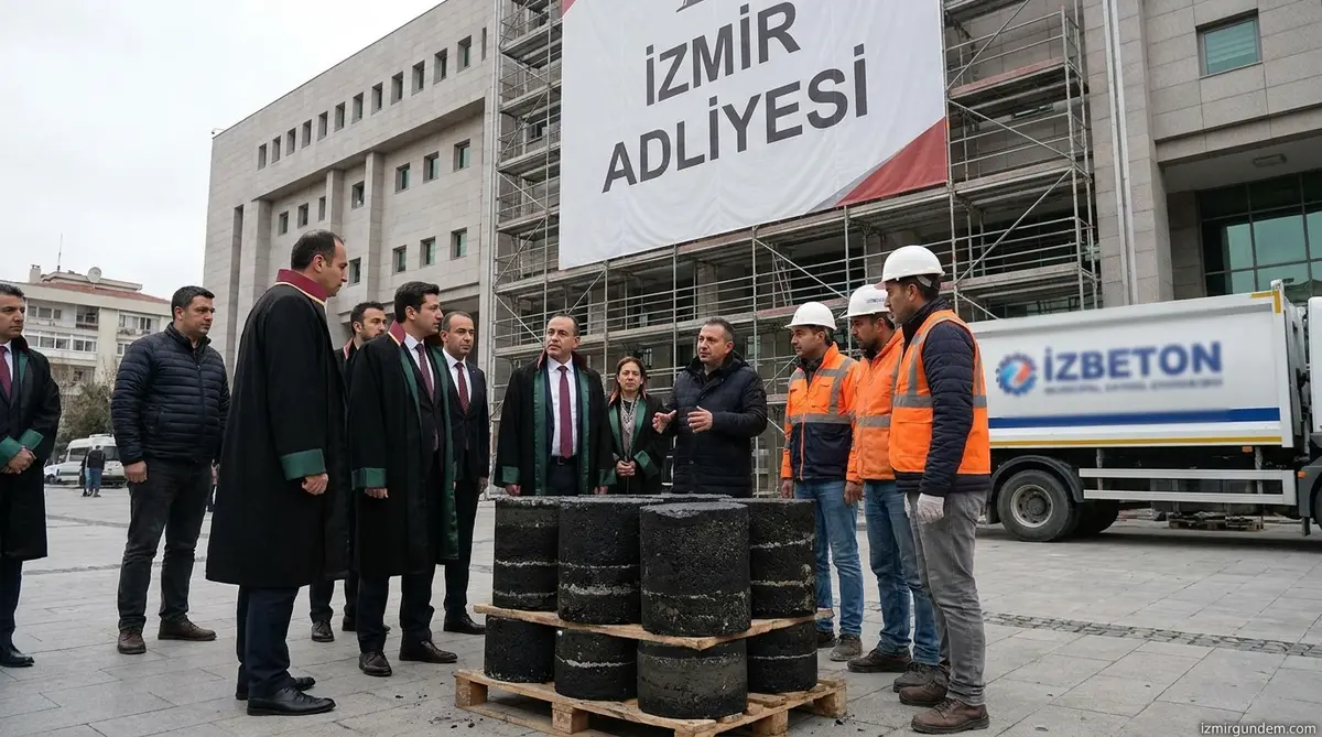 İZBETON Asfalt Davasında Bilirkişi Düğümü Çözülmedi