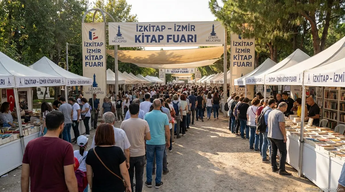 İZKİTAP Kültürpark'ta Kapılarını Açtı: Ediz Hun ve Gündüz Vassaf'a