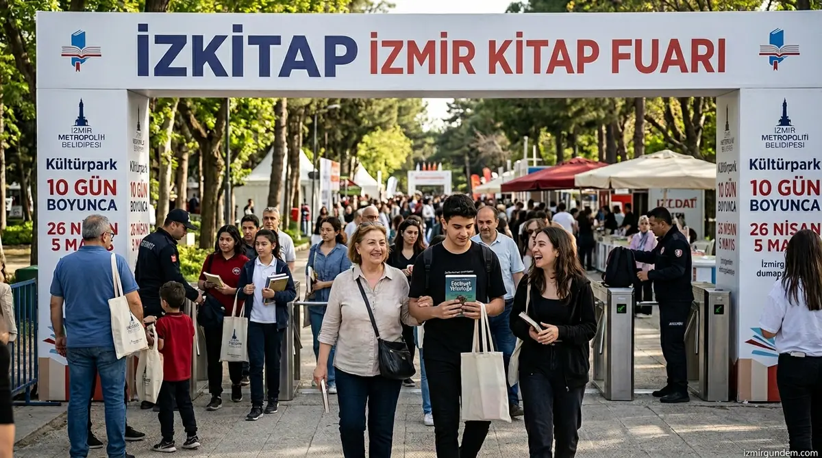 İZKİTAP Kültürpark'ta Kapılarını Açtı: İzmir'de 10 Günlük Edebiyat...