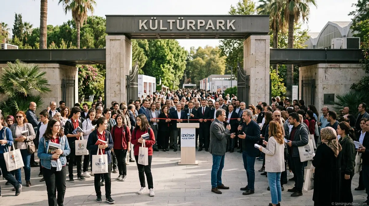 İZKİTAP Kültürpark'ta Kapılarını Açıyor: 400 Yazar İzmir'de Buluşuyor