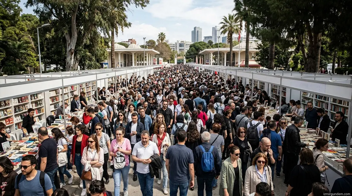İZKİTAP Kültürpark’ta Rekor Katılımla Devam Ediyor