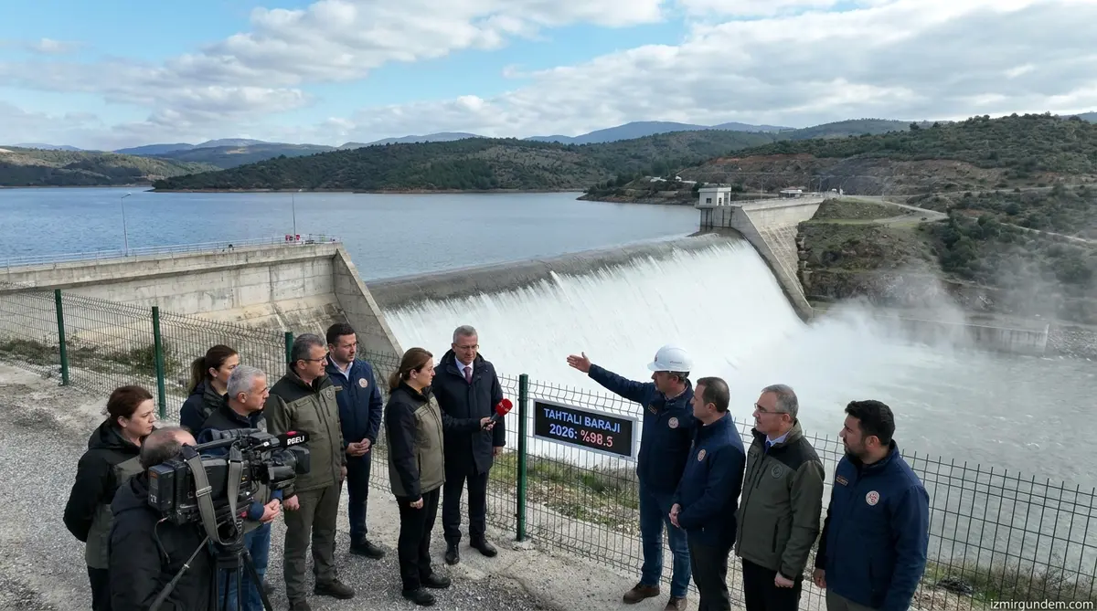 İzmir Barajlarında 2026 Tablosu: Tahtalı'da Rekor Yükseliş