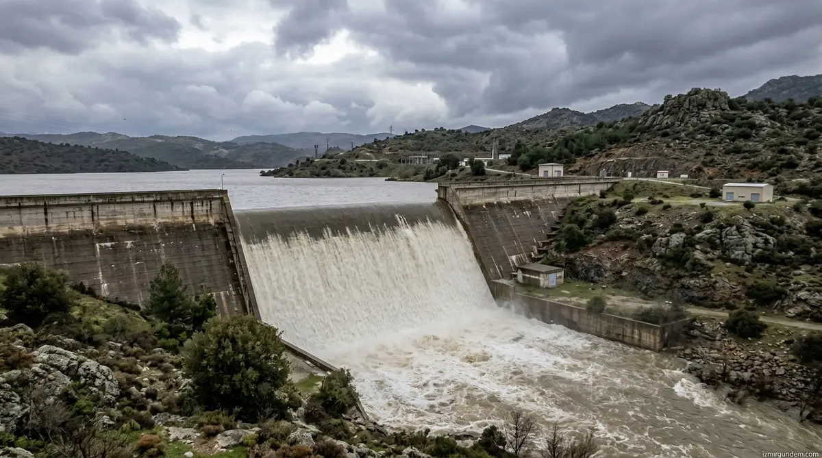İzmir Barajlarında 80 Yıllık Yağış Rekoru Kapıda