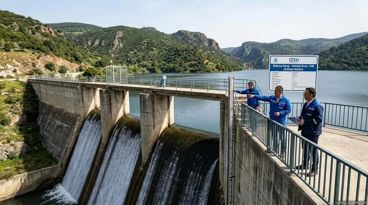 İzmir Barajlarında Rekor Doluluk: İZSU 8 Nisan Verilerini Açıkladı