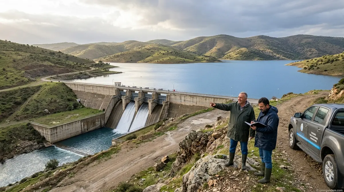 İzmir Barajlarında Yağmur Bereketi: Tahtalı ve Gördes Nefes Aldı