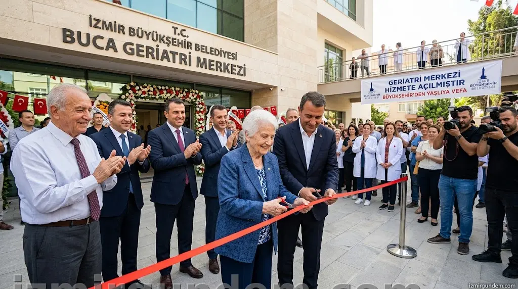 İzmir Buca'da Yaşlı Bakım Kapasitesi Arttı: Yeni Geriatri Merkezi Açıldı