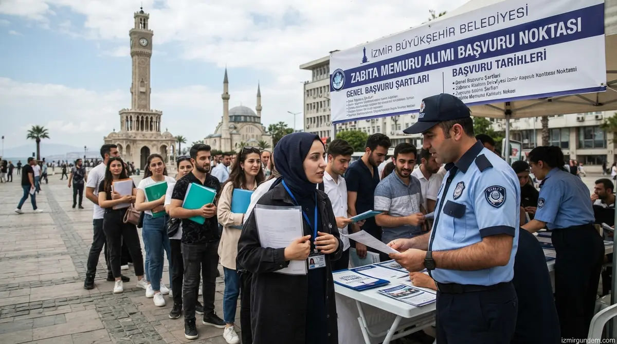 İzmir Büyükşehir 90 Zabıta Memuru Alacak: İşte Başvuru Şartları