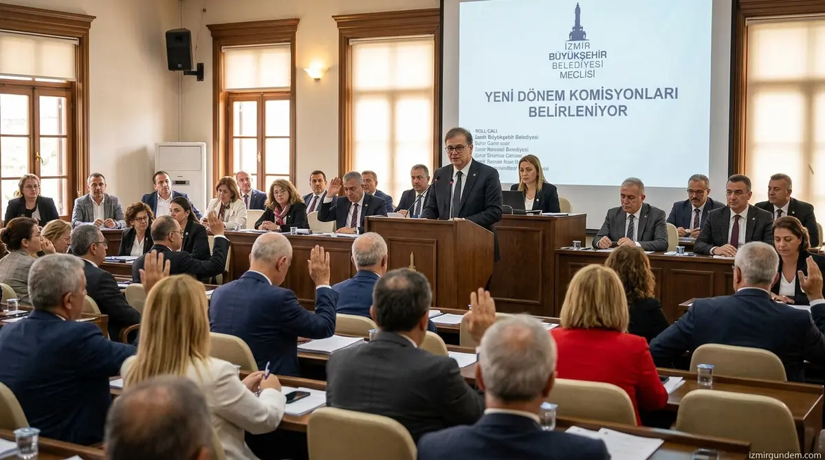 İzmir Büyükşehir Belediye Meclisi'nde Yeni Dönem: Komisyonlar Belirlendi