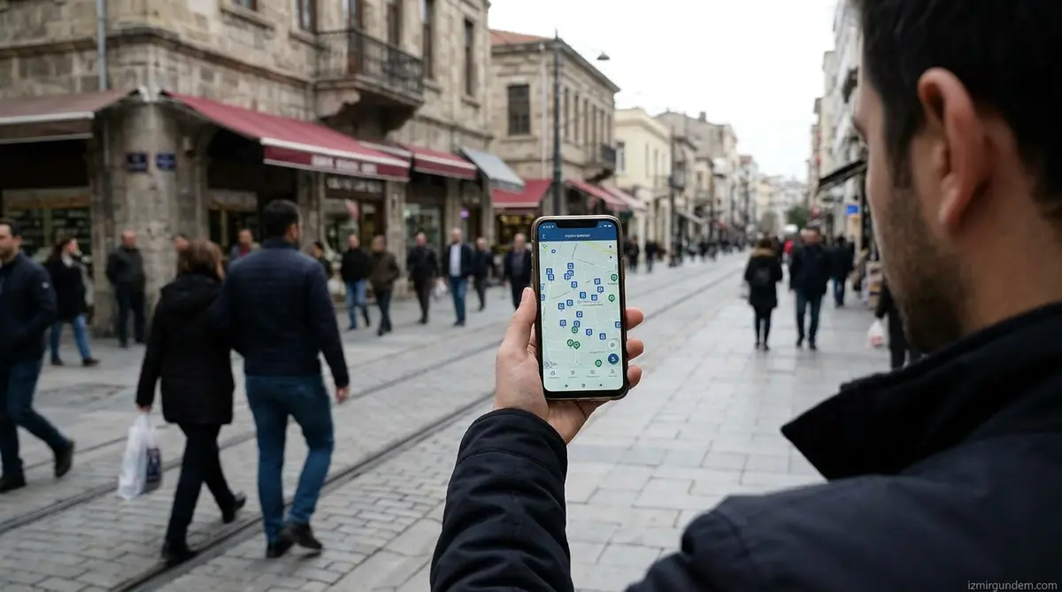 İzmir Büyükşehir Belediyesi Yakınımda Uygulamasını Hizmete Açtı