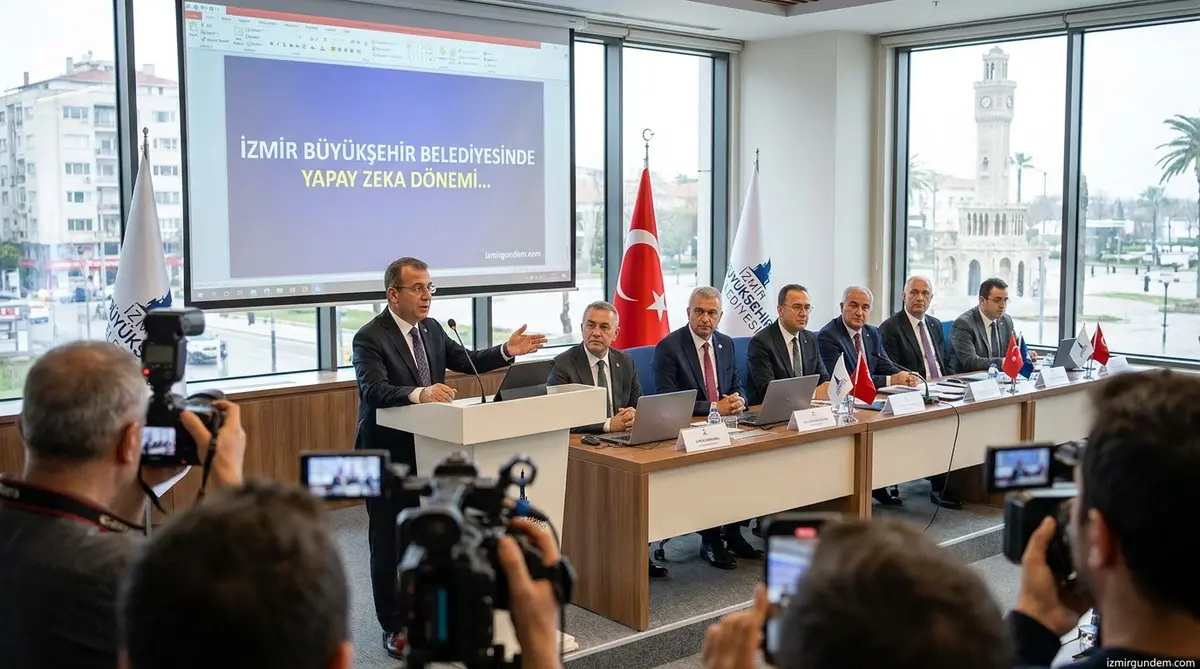 İzmir Büyükşehir Belediyesinde Yapay Zeka Dönemi...