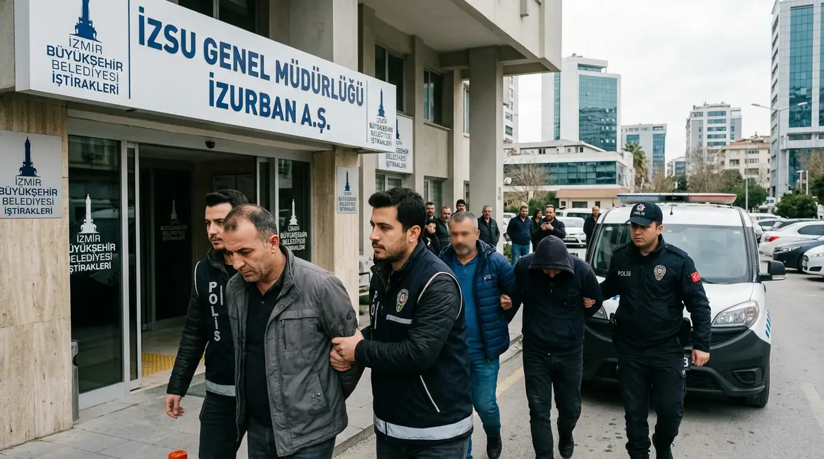 İzmir Büyükşehir İştirakine Operasyon: 3 Gözaltı