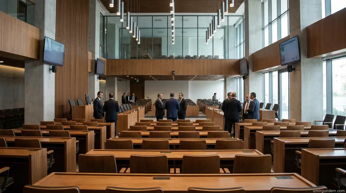 İzmir Büyükşehir Meclisi'nde 90 Dakika Krizi: Oturum Ertelendi