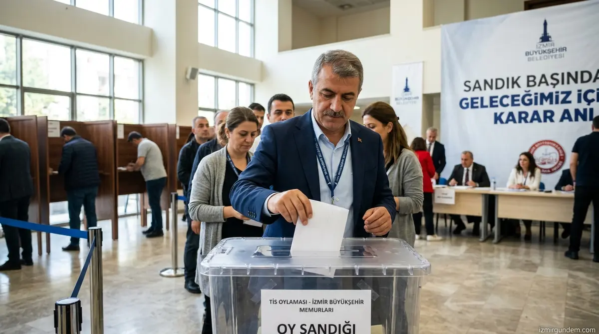 İzmir Büyükşehir Memurları Sandık Başında: TİS İçin Kritik Karar Günü