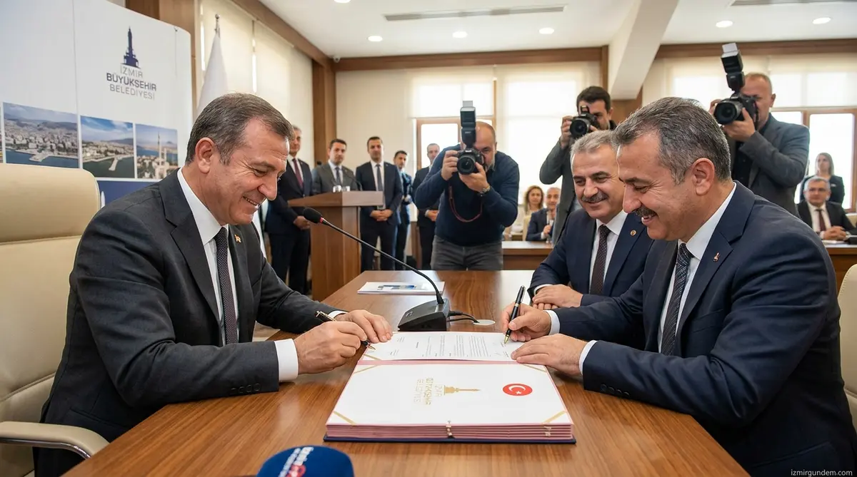 İzmir Büyükşehir'de Memura 27 Bin 500 TL Müjdesi: İmzalar Atıldı