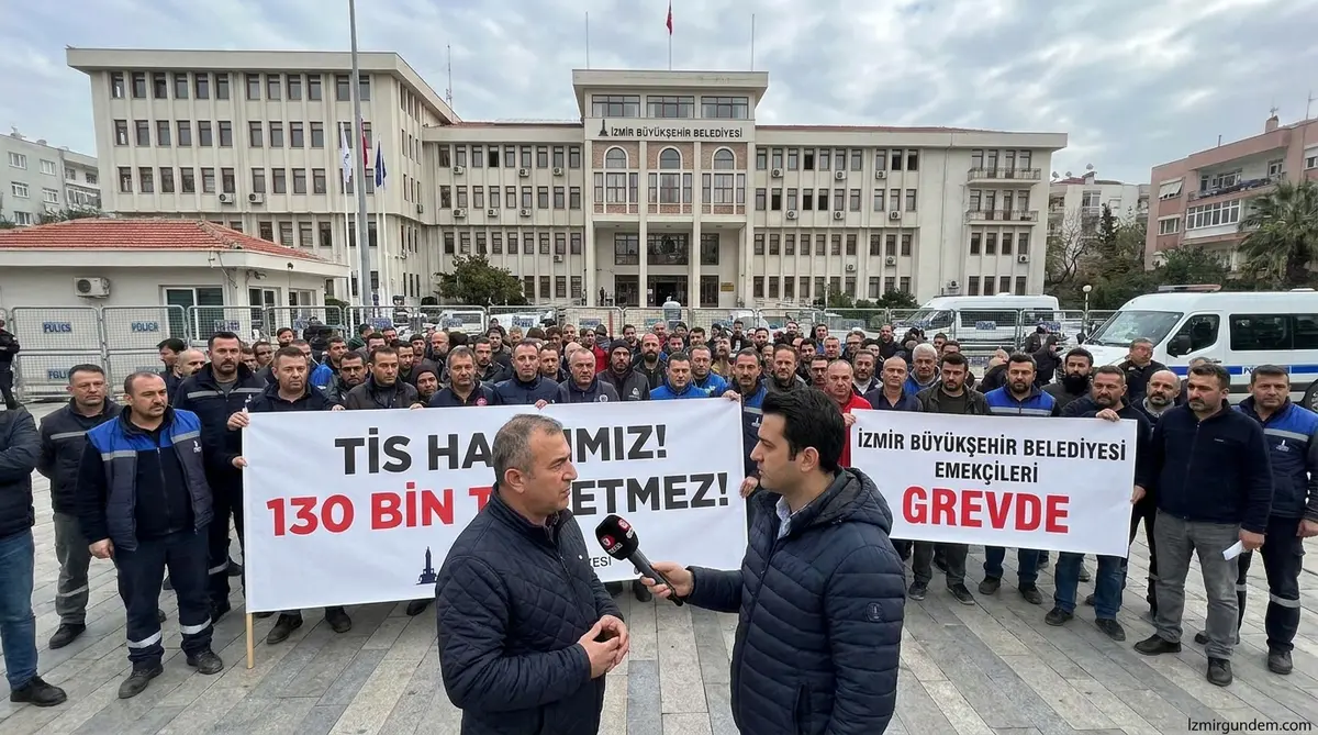 İzmir Büyükşehir'de TİS Krizi: 130 Bin TL'ye Ret