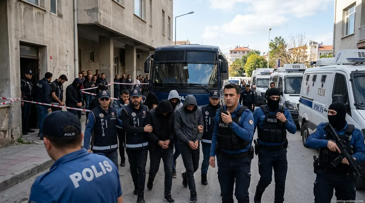 İzmir Dahil 56 İlde Dev DEAŞ Operasyonu: 525 Şüpheli Yakalandı