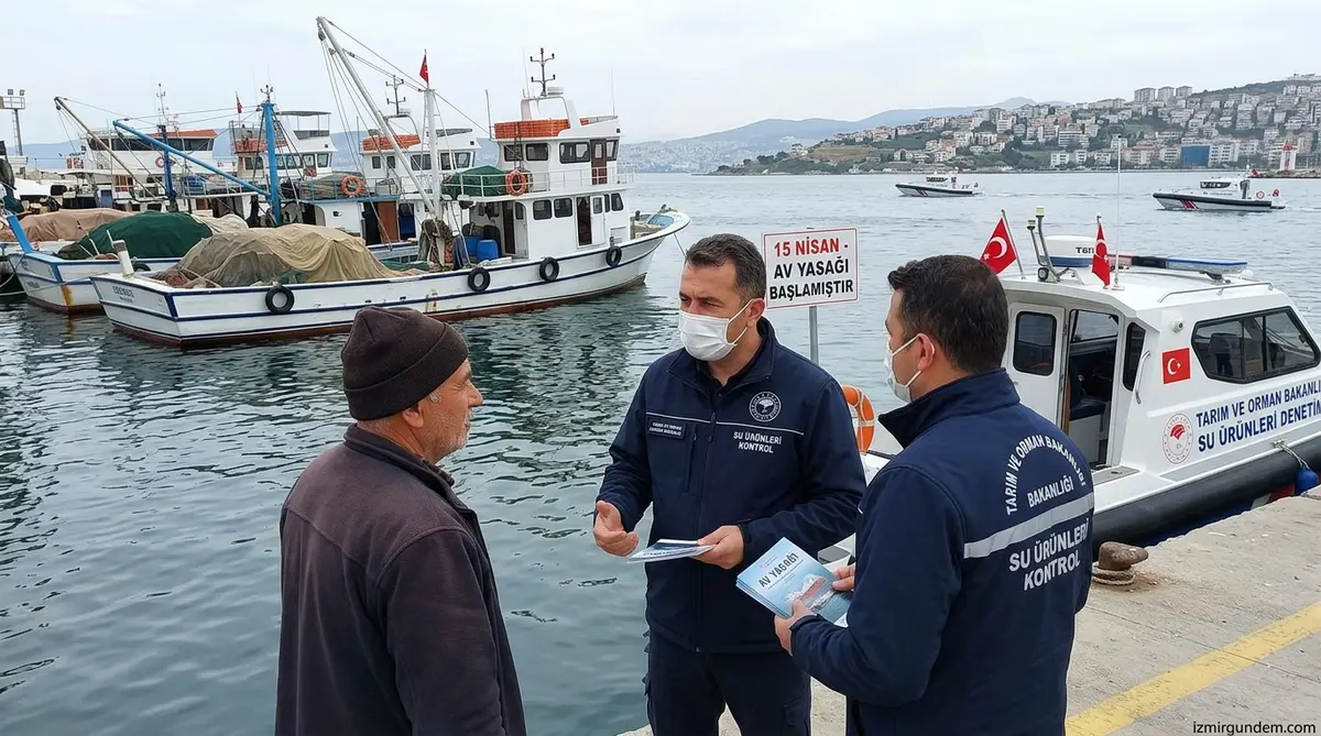 İzmir Denizlerinde Av Yasağı 15 Nisan'da Başlıyor: 7/24 Denetim Gelecek