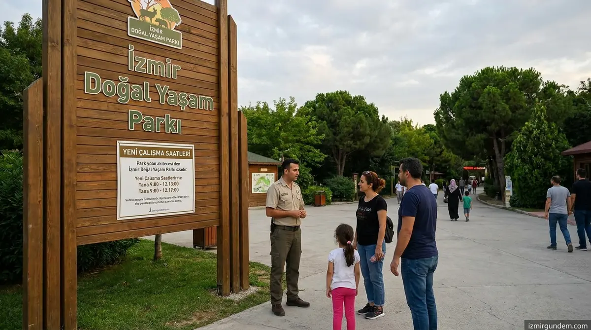 İzmir Doğal Yaşam Parkı Çalışma Saatleri Yeniden Düzenlendi