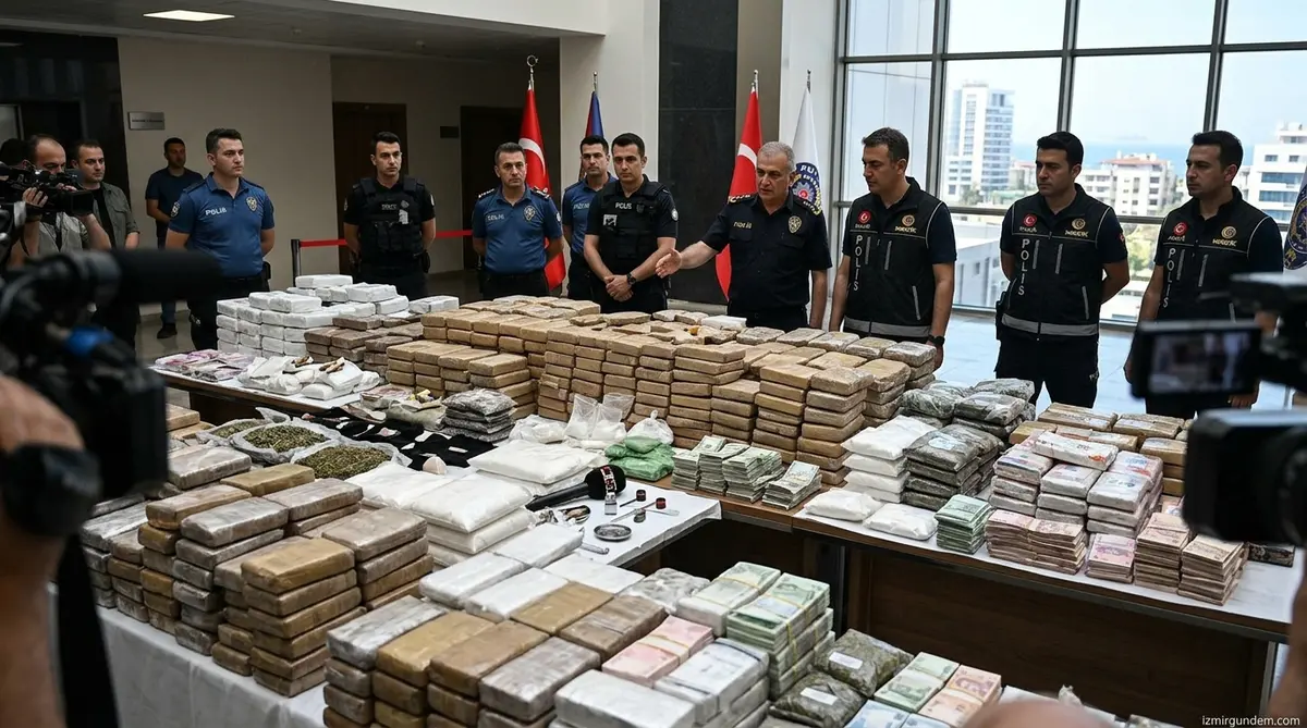 İzmir Emniyeti'nden Dev Narkotik Darbesi: Bayraklı ve Buca'da Rekor...