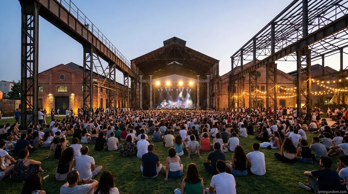 İzmir Havagazı Fabrikası Çim Konserleri Ağustos Takvimi Belli Oldu