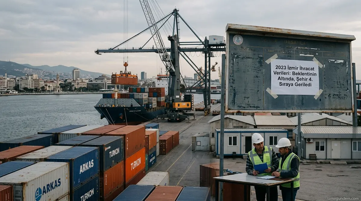 İzmir İhracatta Kan Kaybediyor: Şehir Dördüncü Sıraya Geriledi