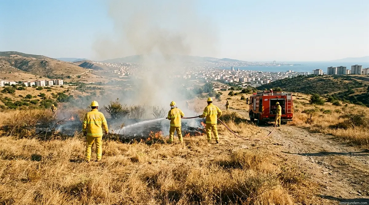İzmir İtfaiyesi Bir Haftada 810 Olayla Savaştı: Kritik Uyarı