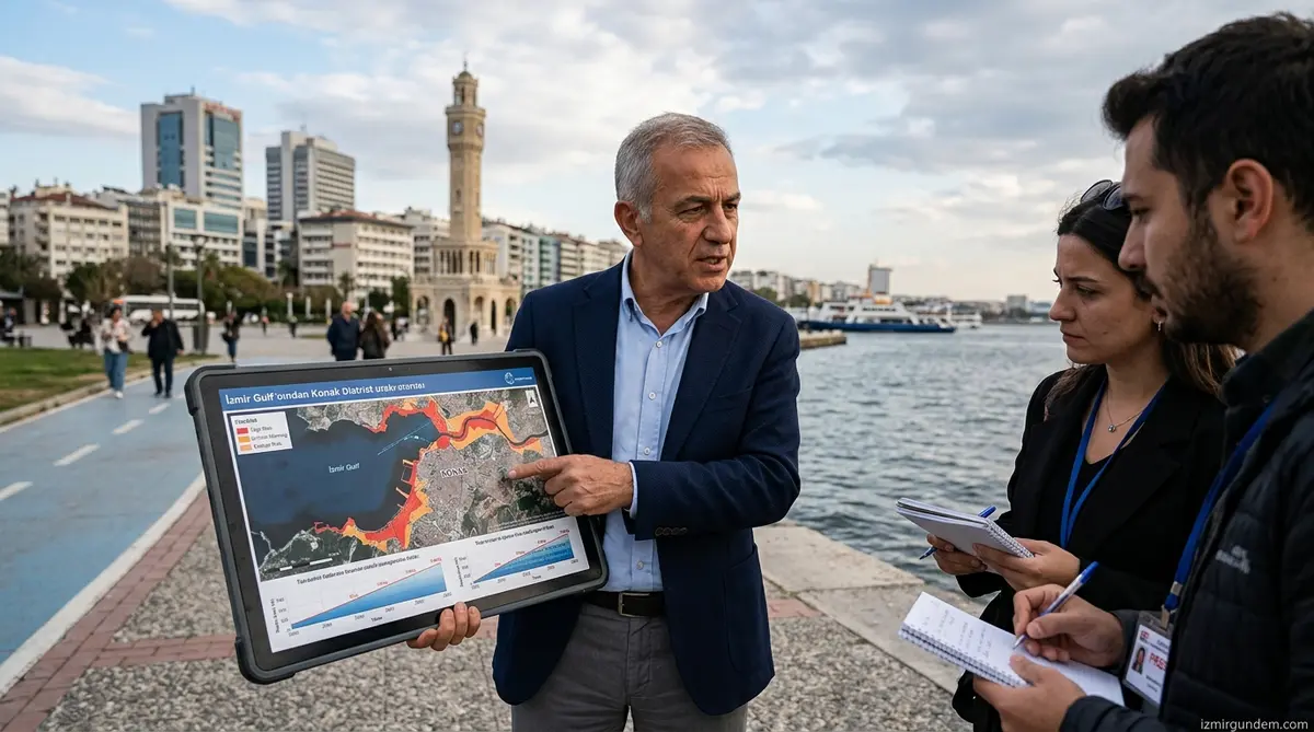 İzmir Körfezi ve Konak İçin Kritik Uyarı: İklim Riski Haritaları Paylaşıldı