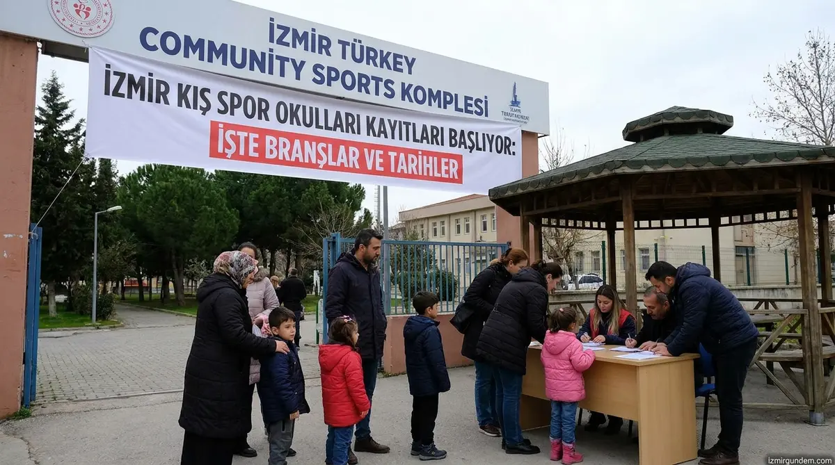 İzmir Kış Spor Okulları Kayıtları Başlıyor: İşte Branşlar ve Tarihler
