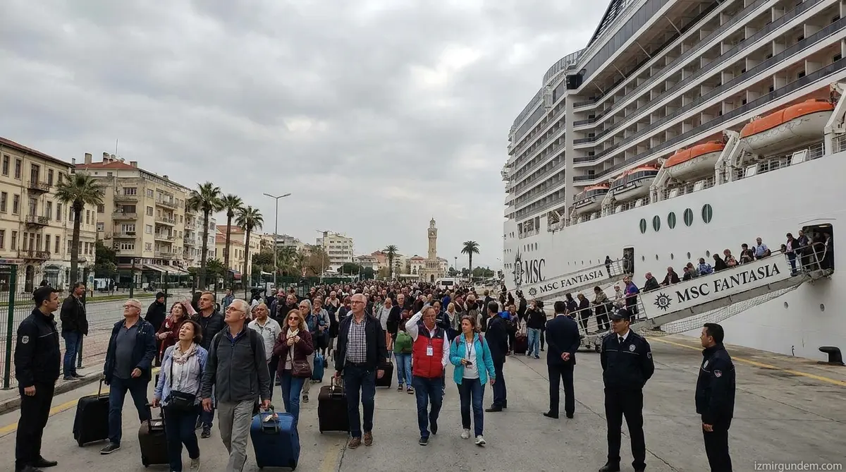 İzmir Limanlarına 75 Bin Yolcu: Kruvaziyerde Dev Artış