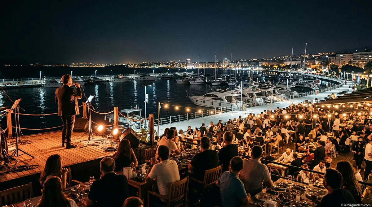 İzmir Marina'da Pop Rüzgarı: Muharrem Öztürk Sahne Alıyor