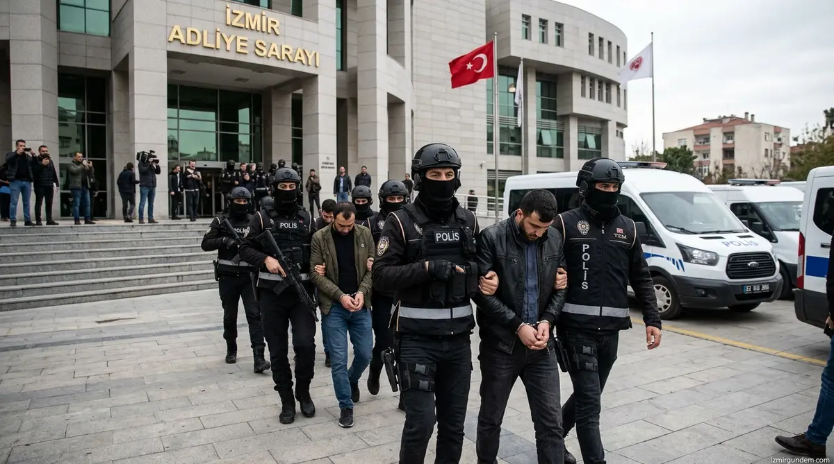 İzmir Merkezli DEAŞ Operasyonu: Gözaltına Alınan 9 Şüpheli Hakkında Karar
