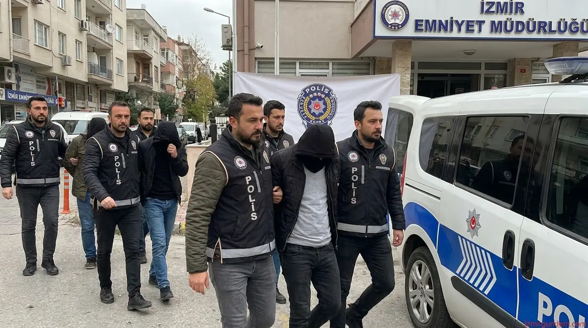 İzmir Merkezli Tefecilik Operasyonu: 13 Kişi Gözaltında