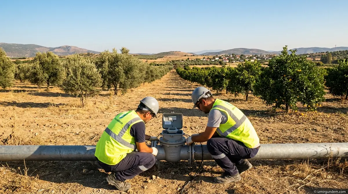 İzmir Tarımında 30 Milyonluk Akıllı Sayaç Devrimi Başladı