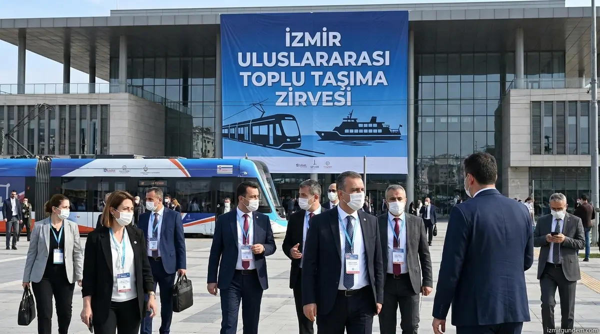 İzmir Uluslararası Toplu Taşıma Zirvesine Ev...