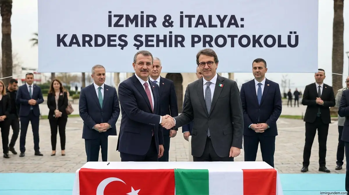 İzmir ve İtalya Arasında Kardeş Şehir Hamlesi