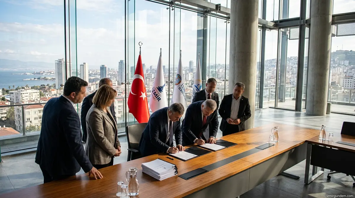 İzmir ve Manisa'dan Tarihi İmza: Gördes'e Dev Bal Ormanı