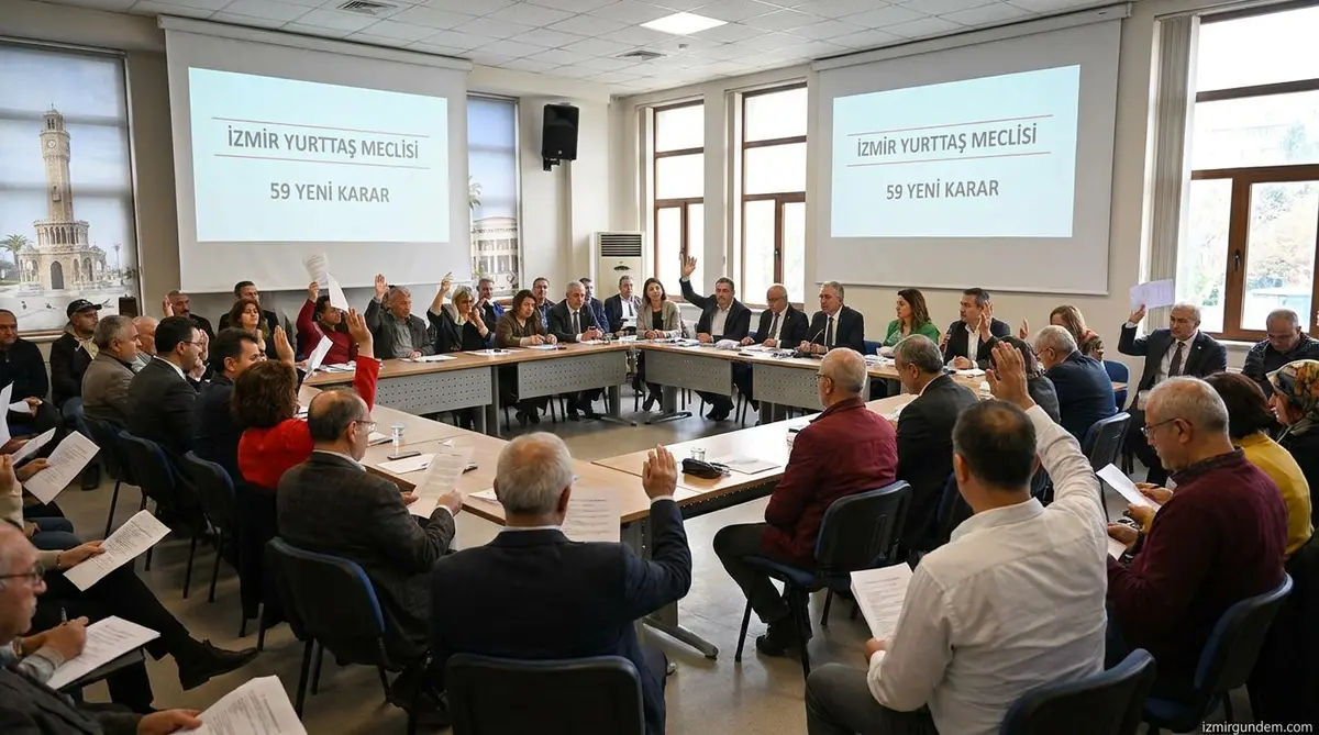 İzmir Yurttaş Meclisi 18 İlçeye Ulaştı: 59 Yeni Karar